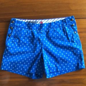BROOKS BROTHERS Blue Anchor Chino Shorts size 4